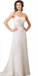 Empire Waistline Bridal Gown | Wedding Dresses