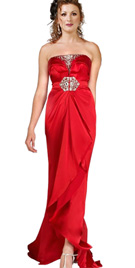 Strapless Ultra-Classic Designer Gown
