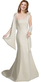 Beautiful, classic and sexy evening gown will make you centre of attraction...