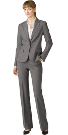 Womens Formal Pant Suit | Notch Collar Formal Pant Suit 