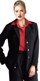 Womens Long Jacket Office Pant Suit | Womens Office Pant Suit