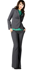 Bell Bottom Office Pant Suit