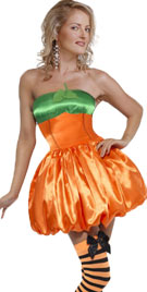 Halloween Pumpkin Style Dress