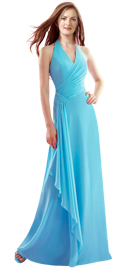 Halter Neckline Womens Day Gown | Womens Day Collection