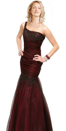 One Shoulder Prom Gown | 2010 Stylish Prom Dresses